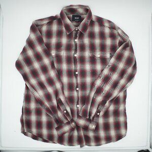 HUF BUTTON DOWN FLANNEL